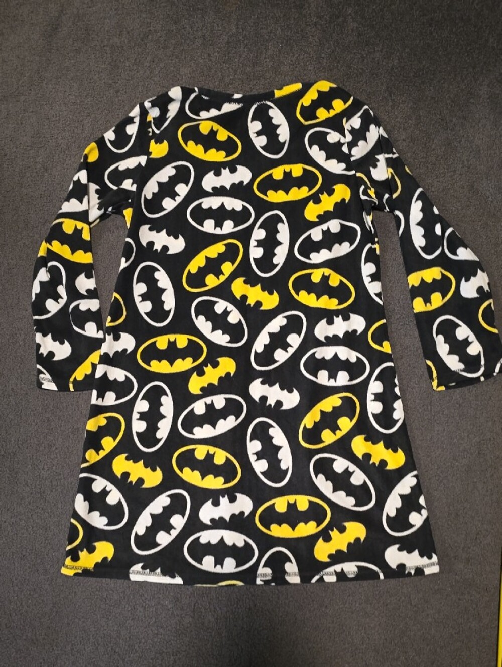 DC Comics Black Dress with Yellow & White Batman Logos - Picture 4 of 4